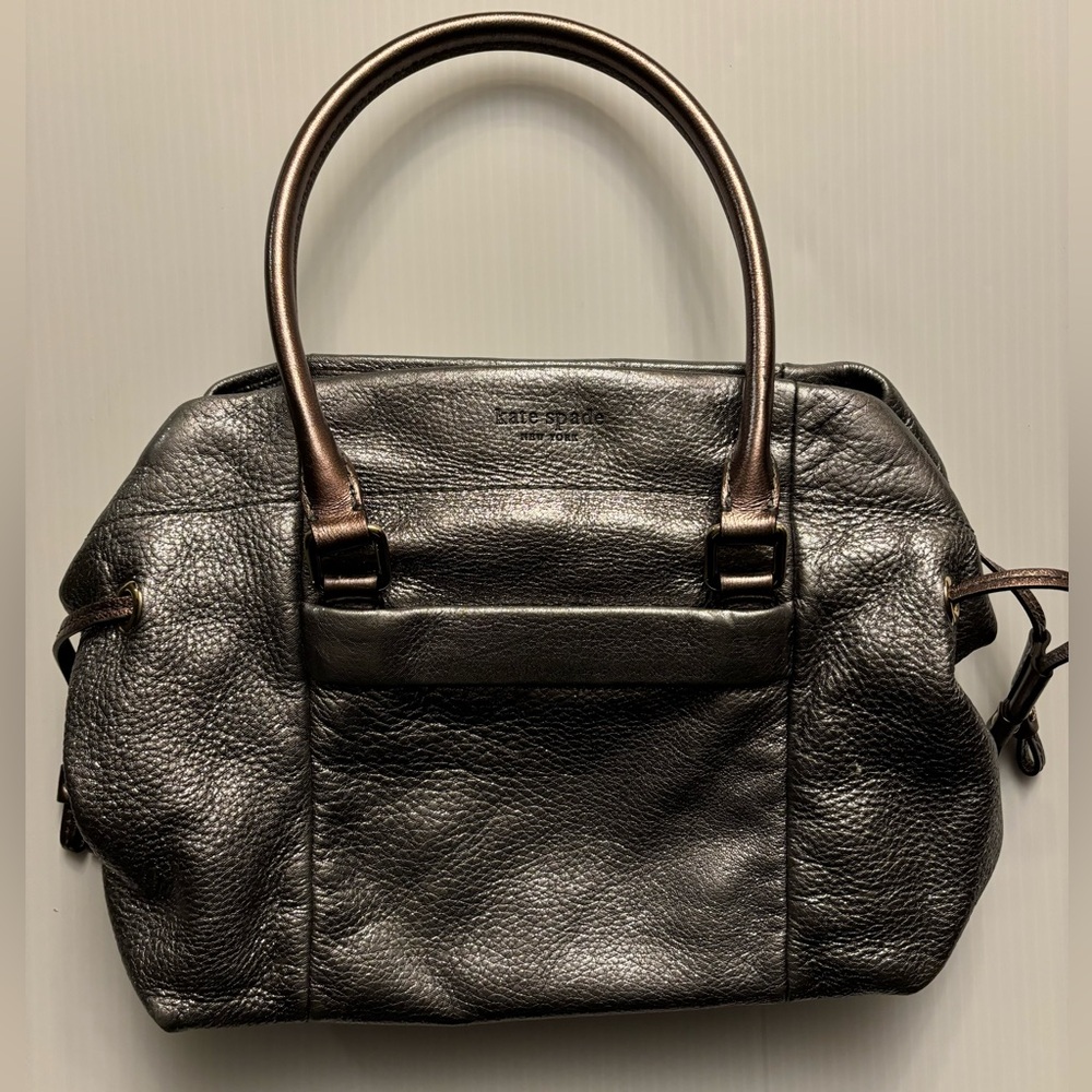 Kate Spade westbury silver pebbled shoulder bag